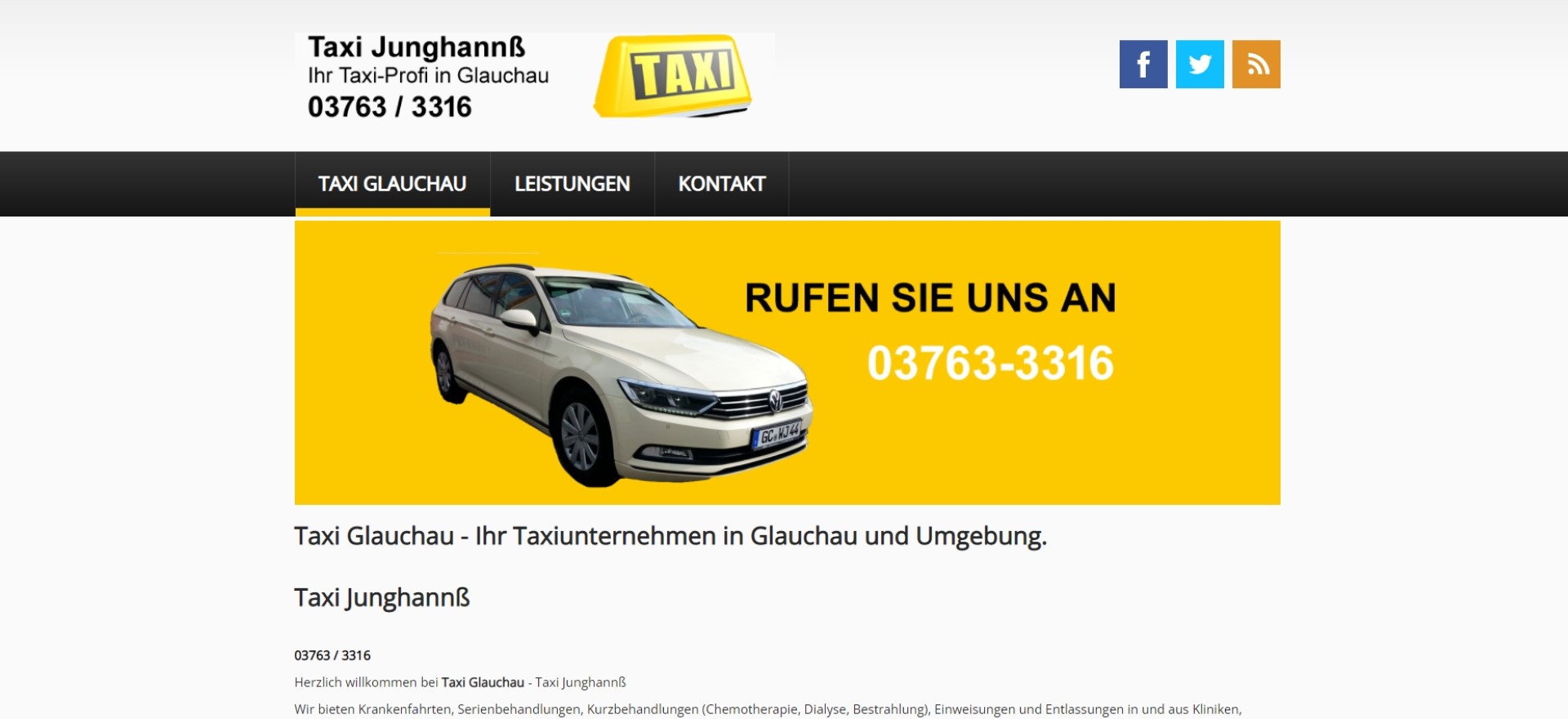 Taxi Glauchau